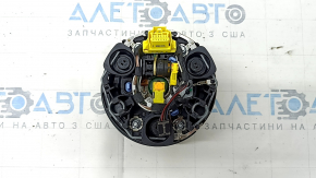 Подушка безопасности airbag в руль водительская Audi A4 B9 17-24 черная, царапины