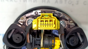 Подушка безопасности airbag в руль водительская Audi A4 B9 17-24 черная, царапины