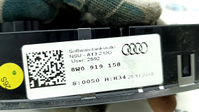 Управление климат-контролем заднего ряда Audi A4 B9 17-25 царапины на стекле