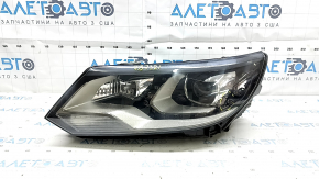 Фара передня ліва VW Tiguan 12-17 в зборі рест ксенон + led, подряпина