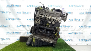 Двигатель в сборе Audi A4 B9 17-19 2.0T CYMC 57к, компрессия 14-14-14-14, ржавый маховик, сломан носик маслоотделителя