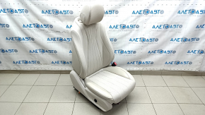 Пасажирське сидіння Mercedes W213 E 17-23 без airbag, електричне, підігрів, пам'ять, шкіра бежева