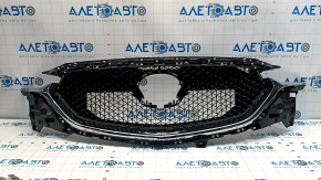 Решетка радиатора grill Mazda CX-5 17-21 под радар