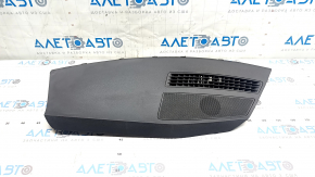 Накладка передньої панелі верхня Volkswagen ID.4 23-26 чорна