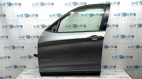 Дверь в сборе передняя левая BMW X3 F25 11-17 графит A52, с эмблемой Xdrive 28i, тычка