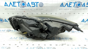 Фара передняя правая в сборе Infiniti Q50 18-24 без AFS с нижним креплением, LED, контакт с водой, царапины