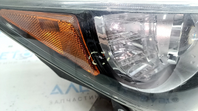 Фара передняя правая в сборе Infiniti Q50 18-24 без AFS с нижним креплением, LED, контакт с водой, царапины