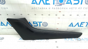 Накладка центральной консоли боковая левая Infiniti Q50 18-20 верхняя, кожа черная
