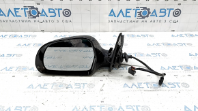 Зеркало боковое левое в сборе Audi Q3 8U 15-18 6+2 пинов, поворотник, подогрев, черное