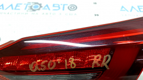Фонарь внутренний крышка багажника правый Infiniti Q50 18-24 под полировку