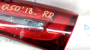 Фонарь внутренний крышка багажника правый Infiniti Q50 18-24 под полировку