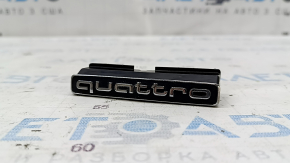Эмблема надпись Quattro решетки радиатора grill Audi Q3 8U 16-18