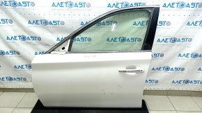 Двері в зборі передні ліві Infiniti Q50 14-20 білий QAB, keyless, тички