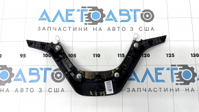Накладка руля BMW X3 F25 2011-2017, задняя сторона с крепежами, легкие следы эксплуатации.