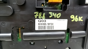 Щиток приборов Infiniti Q50 18-20 3.0T 96к, царапины