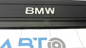 Накладка порога внешняя передняя левая BMW X3 F25 11-17 черная, потерта