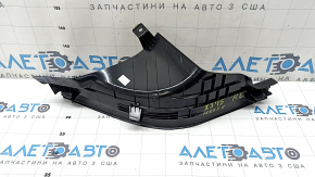 Накладка порога внутрішня ззаду ліва BMW X3 F25 11-17 чорна, подряпини