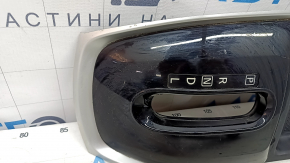Накладка шифтера КПП Nissan Rogue 14-18 черная, царапины, без шторки