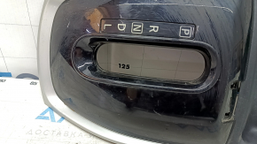 Накладка шифтера КПП Nissan Rogue 14-18 черная, царапины, без шторки