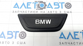 Накладка порога зовнішня ззаду ліва BMW X3 F25 11-17 чорна, подряпини