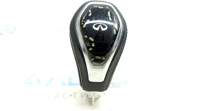 Ручка КПП Infiniti Q50 18-24 кожа черная, воздух