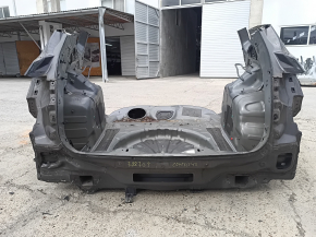 Задня панель Jeep Compass 17-26 2 частини, графіт, на кузові, прим'ята