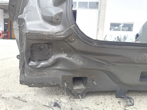 Задняя панель Jeep Compass 17-26 2 части, графит, на кузове, примята