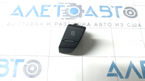 Кнопка центрального замку двері задньої лівої Audi Q7 4L 10-15 чорна