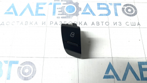 Кнопка центрального замка двері задньої правої Audi Q7 4L 10-15 чорна