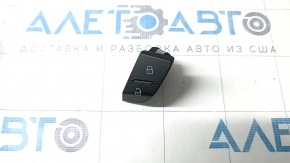 Кнопка центрального замку двері передньої лівої Audi Q7 4L 10-15 чорна