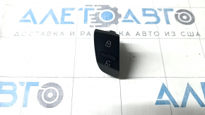 Кнопка центрального замку двері передньої правої Audi Q7 4L 10-15 чорна