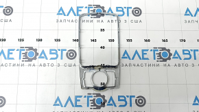 Накладка шифтера КПП Audi Q7 4L 10-15 хром, тычки