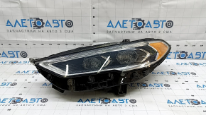 Фара передня ліва в зборі Ford Fusion mk5 17-20 LED, з DRL, пісок, подряпини