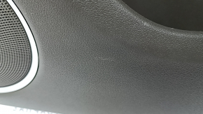 Обшивка двери карточка передняя правая в сборе Audi Q5 8R 09-17 бежевый truffelbeige с беж вставкой кожа, подлокотник кожа, молдинг под дерево глянец, Premium Plus, Bang and Olufsen, слом креп, царапины