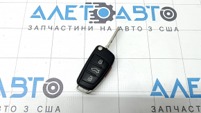 Ключ Audi Q7 4L 10-15 4 кнопки, тички, обліз хром