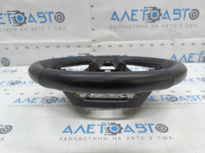 Руль голый Ford Fusion mk5 17-20 кожа черная, потерт