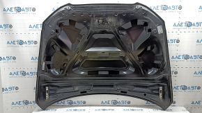 Капот голый Audi Q5 8R 13-17 рест, алюминий, черный LY9T