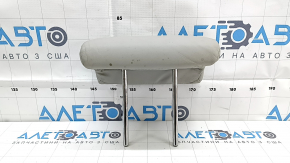 Подголовник 2 ряда центральный Lexus RX300 RX330 RX350 RX400h 04-08 кожа, серый, под химчистку