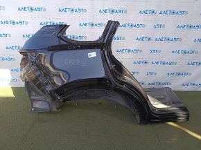 Четверть крыло задняя правая Mazda CX-9 16-23 отпилена, черная, тычки