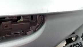 Торпедо передняя панель с AIRBAG Chevrolet Bolt 17-21 темно-серая, потертость, царапины