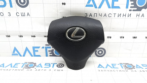 Подушка безпеки airbag в кермо водійська Lexus RX300 RX330 RX350 RX400h 04-09 чорна, поліз хром на емблемі