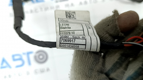 Проводка телевизора BMW 5 G30 17-20 на сигналы и жалюзи