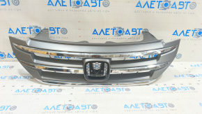 Грати радіатора grill у зборі Honda CRV 12 дорест без емблеми