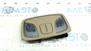 Плафон освітлення задній Hyundai Sonata 11-15 під панораму, бежевий