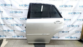 Дверь в сборе задняя левая Lexus RX400h 04-09 hybrid, серебро 1C0, тычка