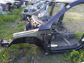 Чверть передня права VW Tiguan 09-18 графіт LD7P , фарбована , на кузові