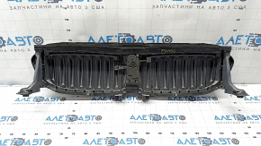 Решетка радиатора grill в сборе BMW 5 G30 17-23 с жалюзи дефлектором радиатора, хром, песок