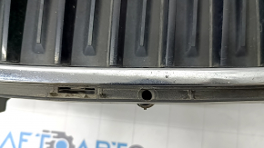 Решетка радиатора grill в сборе BMW 5 G30 17-23 с жалюзи дефлектором радиатора, хром, песок