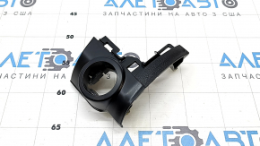 Накладка кнопки start stop Toyota Camry v50 12-14 usa чорна, подряпини