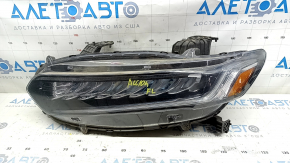 Фара передня ліва Honda Accord 18-22 Touring, hybrid, пісок
